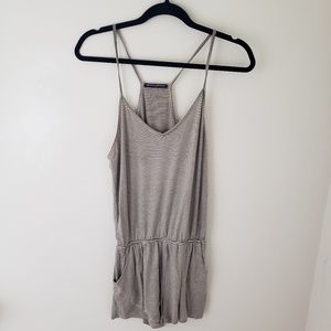 BRANDY MELVILLE Stripe Tank Romper